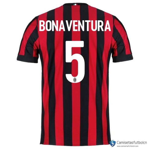 Camiseta Milan Primera equipo Bonaventura 2017-18